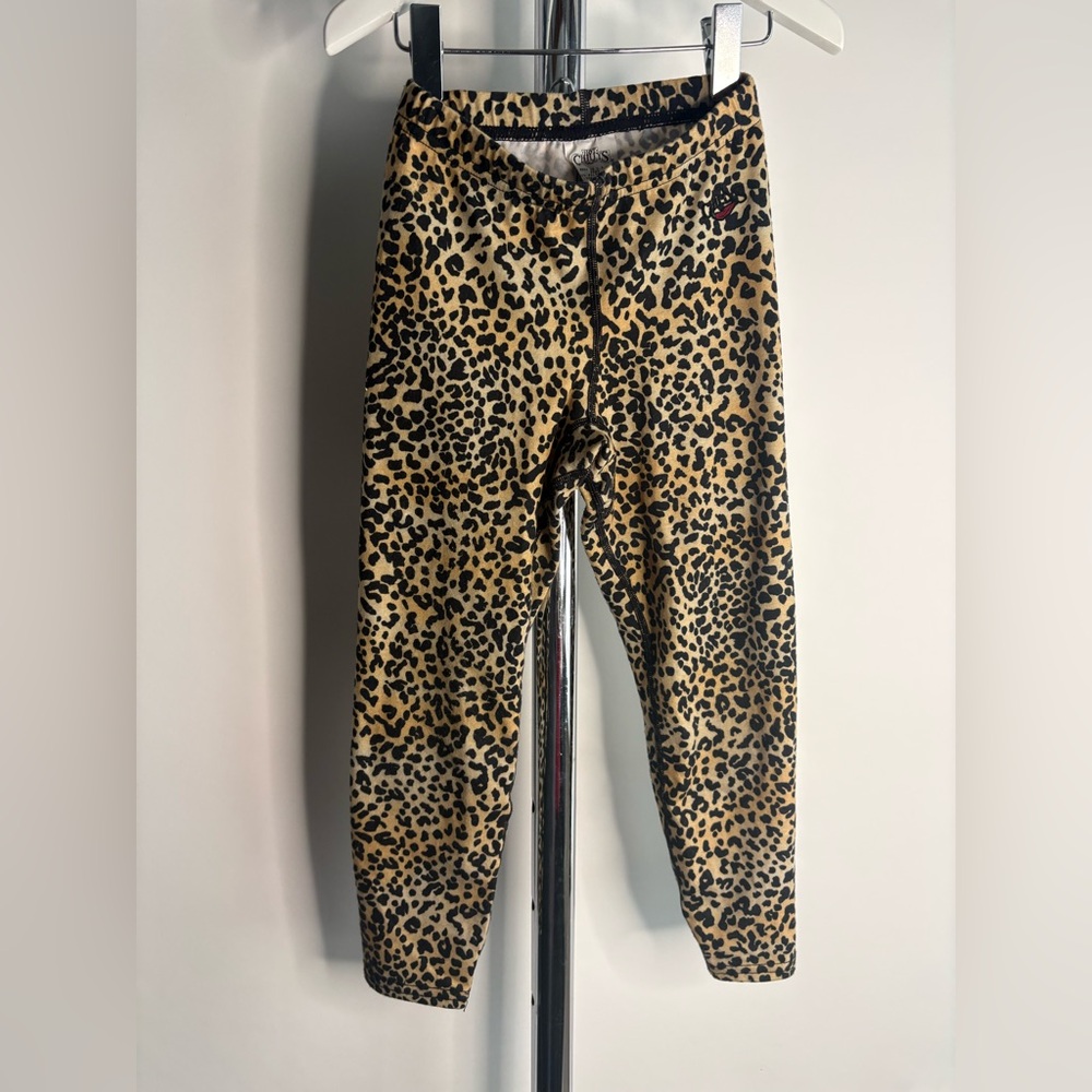 Hot Chillys Youth XS Leopard Print Thermal Base Layer Pants – Made in USA